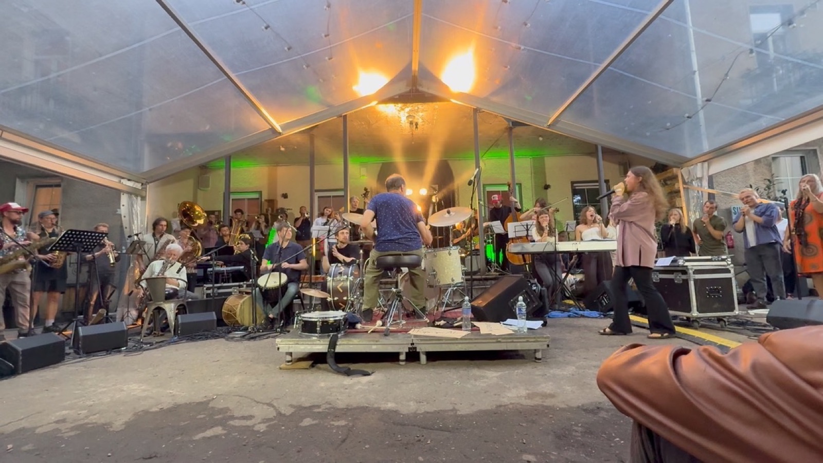 With the NOJO Airlines Orchestra · Vilnius